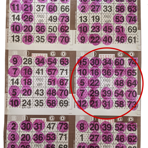 Kinsmen Jackpot Bingo Winner